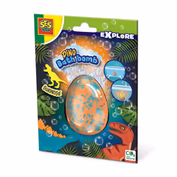 SES Creative Bombe de bain dinosaure surprise, Figurines pour le bain, Garçon/Fille, 3 an(s), Carton