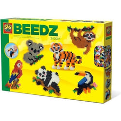 SES Creative Beedz Perles à repasser - Animaux de la jungle