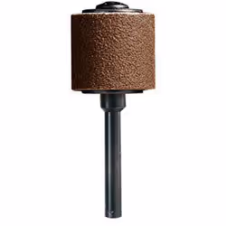Dremel Bande de ponçage et mandrin 13 mm grain 60, Rouleau à poncer, Caoutchouc, Métal, Plastique, Bois, 35000 tr/min, Dremel ...