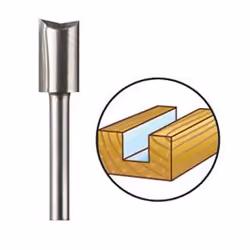 Fraise à rainurer avec lame de base Dremel 654, 6,4 mm; 1 unités