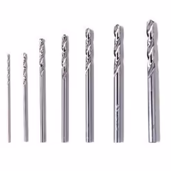 Jeu de forets de précision Dremel 628, 0,8/1,2/1,6/2,0/2,4/2,8/3,2 mm