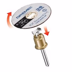 Dremel EZ SpeedClic : disques à tronçonner fins., Disque de meulage, Métal, 35000 tr/min, 3,8 cm, 0,75 mm, 5 pièce(s)