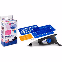 Dremel 290-3, Point de gravure au carbone, Noir, Gris, 6000 spm, 7,7 m/s², 86 dB, 97 dB