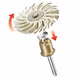 Dremel EZ SpeedClic : brosse abrasive fine grain 120