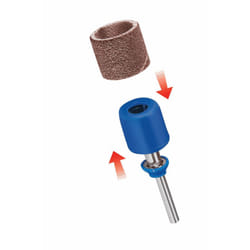 Dremel EZ SpeedClic : mandrin de ponçage et bandes de ponçage