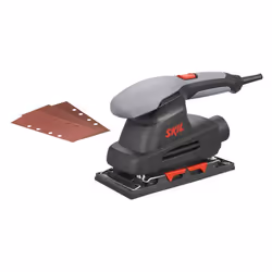 Skil 7338 AA, Ponceuse orbitale, Bride/Velcro, 24000 tr/min, 2 mm, 1 mm, 85 dB