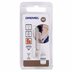 Percer pour le verre ou les carreaux de céramique Dremel 662; 3,2 mm; 1 unités