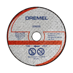 Roue de coupe en maçonnerie Dremel 2615S520JB; 77 mm