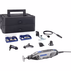 Outil multifonction DREMEL 4250-6/128 Platinum+ Design ergonomique : pas de fatigue grâce à la poignée souple ergonomique , r ...