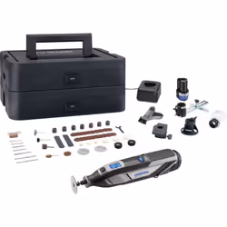 DREMEL 8240-5/65 boîtier platine+ 12 V outil multifonction sans fil Design orienté utilisateur avec poignée souple en caoutch ...