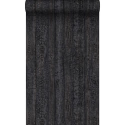 Origin - papier peint imitation bois noir Wallcoverings