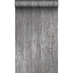 Origin - papier peint imitation bois noir Wallcoverings