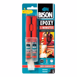 La colle Bison 1586025 Epoxy 5 min; 24 ml