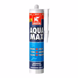 Description générale Le Mastic colle AQUA MAX blanc est une colle de montage et mastic d'étanchéité spécialement conçu pour u ...