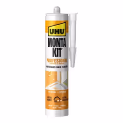Adhésif de montage - Uhu - Monta Kit® Professionnel - 350g - Caoutchouc néoprène - Multi-usages