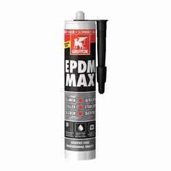Griffon - Colle et mastic d'étanchéité universel - epdm max 465 g - Noir