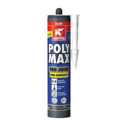 Mastic d'étanchéité - Polymax Pro - GRIFFON - 280 ml - Transparent