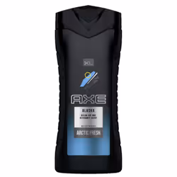 AXE Alaska Gel Douche 400 ml, Gel douche, 400 ml, Adultes, Hommes, Corps, Universel