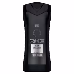 AXE Black Gel Douche 400 ml, Gel douche, 400 ml, Hommes, Corps, Peau normale, Bergamote, CEDAR, Patchouli