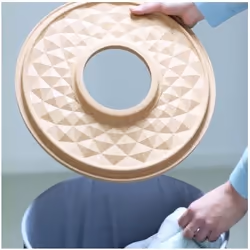 Brabantia 104367 panier à linge Marron, Blanc