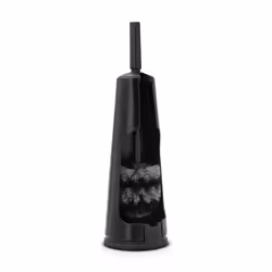 Brabantia 108587, Support et brosse pour toilettes, Noir, 420 mm, 12,2 cm