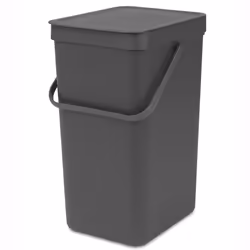 Brabantia 109966 poubelle 16 L Rectangulaire Gris