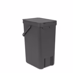 Brabantia 109966 poubelle 16 L Rectangulaire Gris - Vue supplémentaire 4