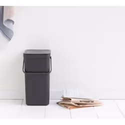 Brabantia 109966 poubelle 16 L Rectangulaire Gris - Vue supplémentaire 6