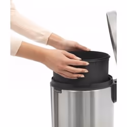 Brabantia 112041 poubelle 12 L Rond Acier inoxydable - Vue supplémentaire 6