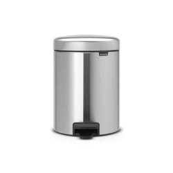Brabantia 112102 poubelle 5 L Rond Acier inoxydable