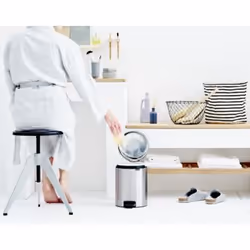 Brabantia 112102 poubelle 5 L Rond Acier inoxydable - Vue supplémentaire 4