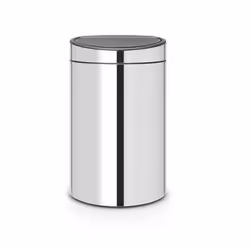 Brabantia 112881, 40 L, Rectangulaire, Acier inoxydable, Pédale, 435 mm, 302 mm