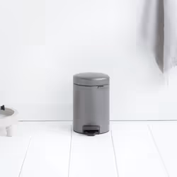 Brabantia 113246 poubelle 3 L Rond Platine - Vue supplémentaire 5