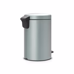 Brabantia 113765 poubelle 12 L Rond Métallique, Couleur menthe