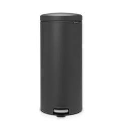 Brabantia 114663 poubelle 30 L Rond Plastique Gris