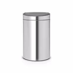 Brabantia 114809, 40 L, Coin, Noir, Acier inoxydable, Plastique, Manuel, 435 mm