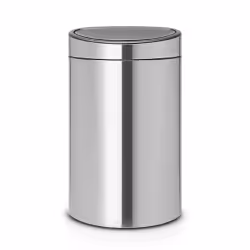 Brabantia 114823 Poubelle Touch Bin Unie, 40 litres - Inox mat