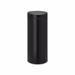 Brabantia - 115301 - Poubelle Touch Bin Unie New, 30 L - Noir mat