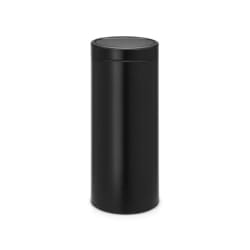 Brabantia - 115301 - Poubelle Touch Bin Unie New, 30 L - Noir mat