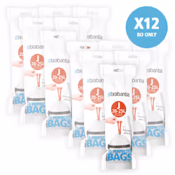Brabantia 115585 sac poubelle 23 L Blanc 20 pièce(s)