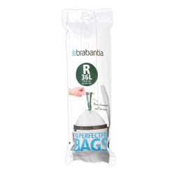 Brabantia 115622 sac poubelle 36 L Blanc 10 pièce(s)