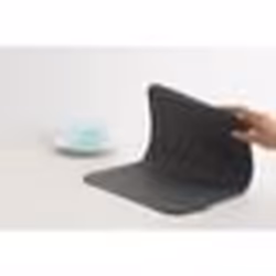 Tapis de séchage BRABANTIA Egouttoir en silicone Dark grey - TU