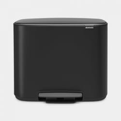 Brabantia 121227 poubelle Rectangulaire Noir