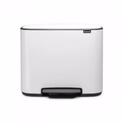 Brabantia - 121388 - Poubelle Bo Pedal Bin, 36 litres, Blanc