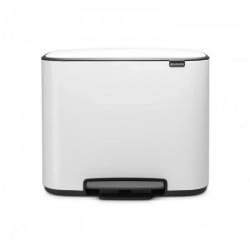 Brabantia - 121388 - Poubelle Bo Pedal Bin, 36 litres, Blanc