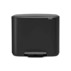 Brabantia - 121463 - Poubelle BO Pedal Bin, 36 litres, Noir Mat