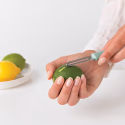 Brabantia Tasty+ Fruits et légumes Éplucheur mécanique Vert, Argent