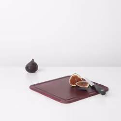 Brabantia Tasty+ planche à découper pour cuisine Carré Plastique Bourgogne