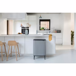 Brabantia Bo Touch Bin Hi Rectangulaire Gris
