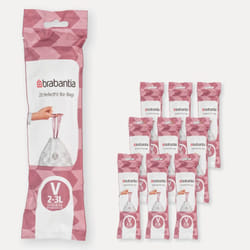 Brabantia 137686 sac poubelle 3 L Blanc 20 pièce(s)